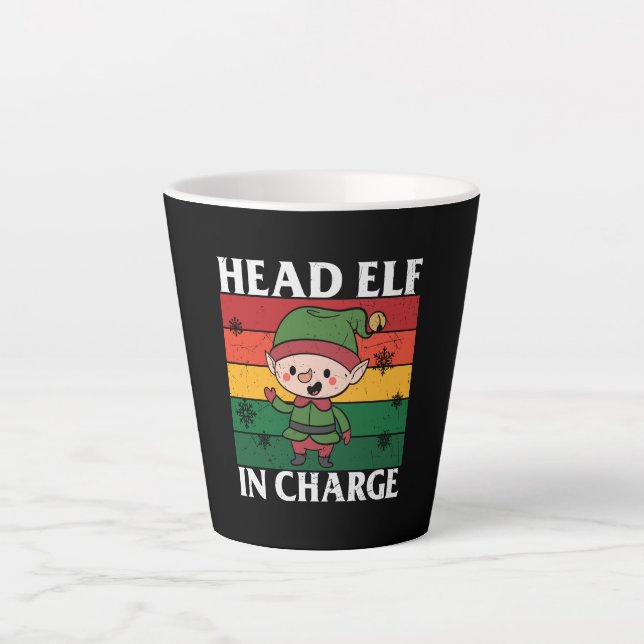 Head Elf In Charge Milchtasse (Vorderseite)