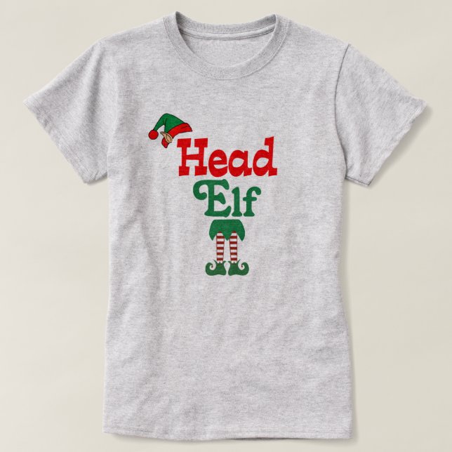 Head Elf T-Shirt (Design vorne)