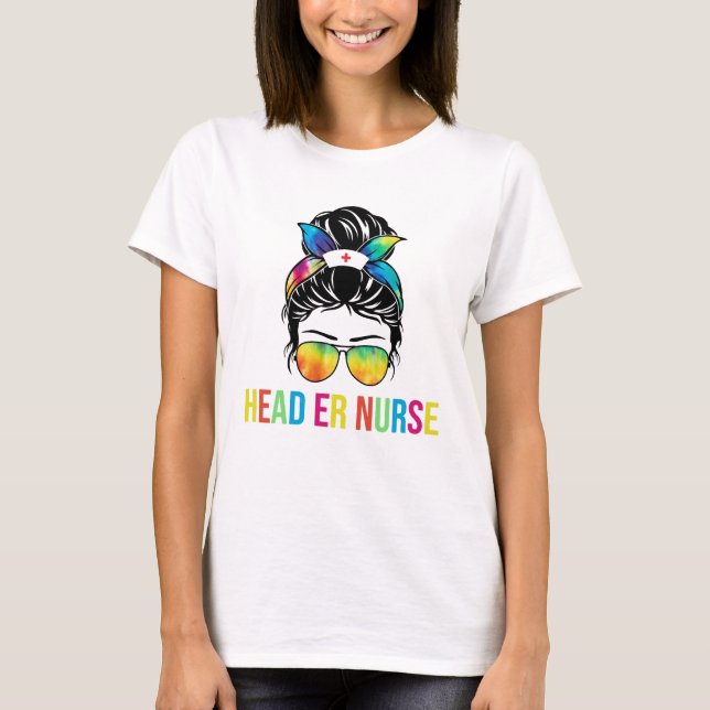 Head ER Nurse T-Shirt (Vorderseite)