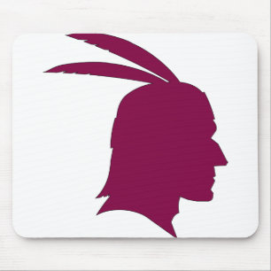Head Erntedank Profile November Indianeramerikaner Mousepad