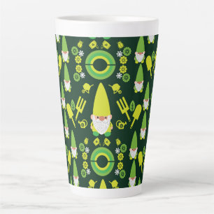 Head Garden Gnome Gardener Milchtasse