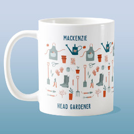 Head Gardener Personalisiert Kaffeetasse