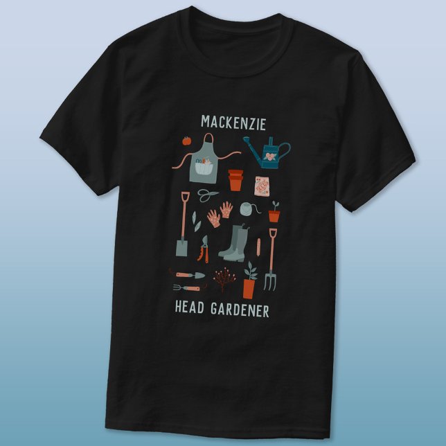 Head Gardener Personalisiert T-Shirt (Von Creator hochgeladen)