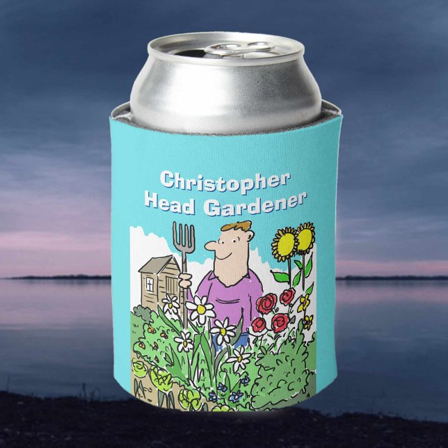Head Gardener. Wählen Sie Ihren Namen. Dosenkühler (Von Creator hochgeladen)