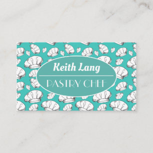 Head Köche Baker oder Pastry Koch Beruflich Visitenkarte