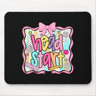 Head Start Team Homeschool Teacher Headstart Back Mousepad