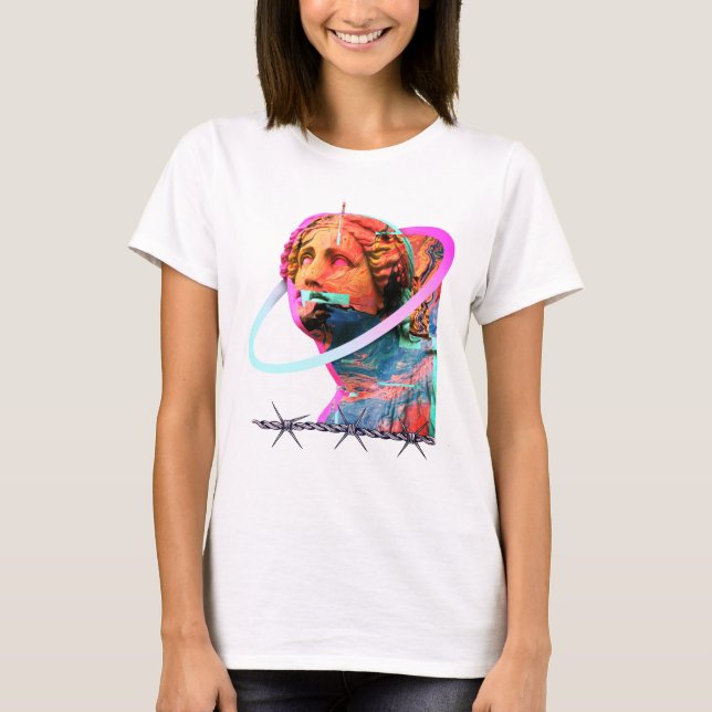 Head Statue Ästhetik T-Shirt (Vorderseite)