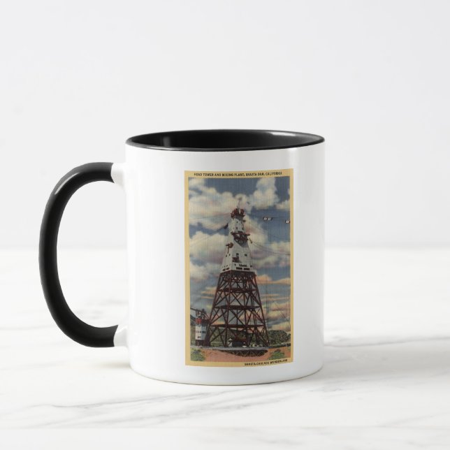 Head Tower, Mixing Pflanze, Shasta Dam Tasse (Links)