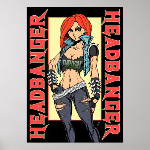 Headbanger Poster