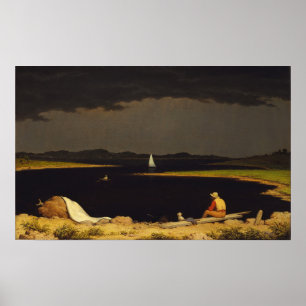 Heade - Herannahendes Gewitter Poster