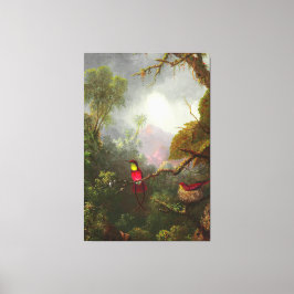 HEADE - Nesting Hummingbirds, Brasilianisches Land Leinwanddruck