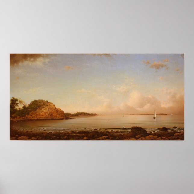 Heade - Singing Beach Manchester 1862 Poster (Vorne)