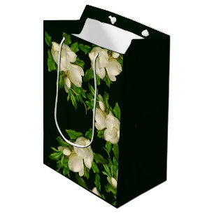 Header Giant Magnolia Blume Blossom Geschenktasche Mittlere Geschenktüte
