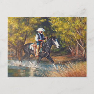 Headin'Upstream Postkarte