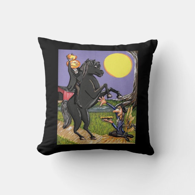 Headless Horseman Daredevil Ichabod Crane Exchange Kissen (Vorderseite)
