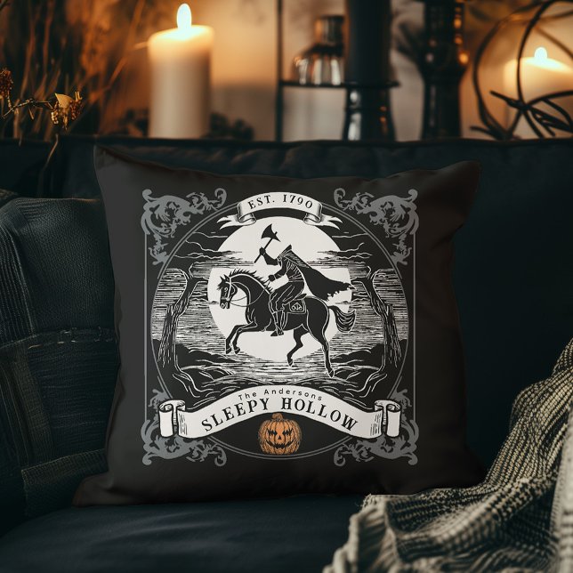 Headless Horseman Sleepy Hollow Halloween Kissen (Von Creator hochgeladen)