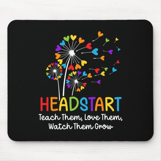 Headstart Teacher Early Childhood Educator  Mousepad (Vorne)