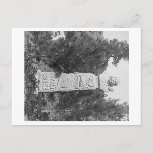 Headstone von Wild Bill Hickocks Grave Fotograp Postkarte (Vorderseite)