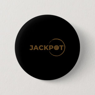 Heady Shake Jackpot Skateboarding Weißer Skate-Shi Button