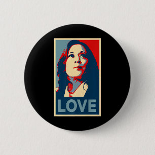 Heal Liebe Hoffnung Kamala Harris Obama 47 Unterst Button