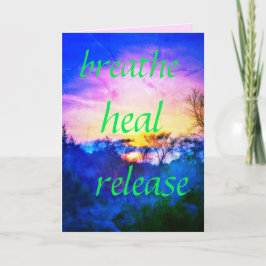 HEAL VERDE GREETCARD KARTE
