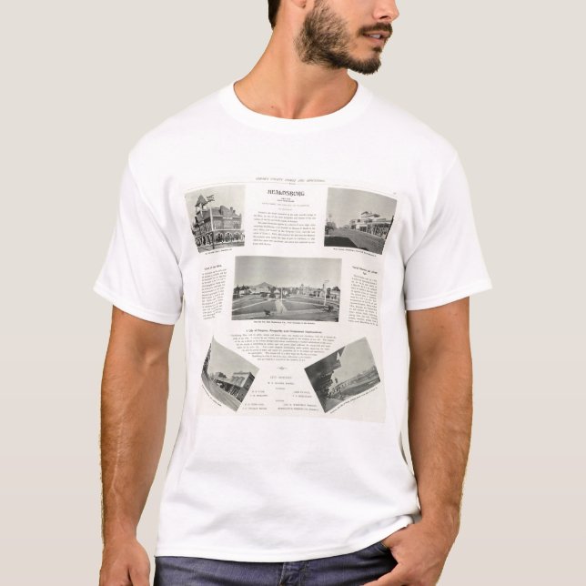 Healdsburg, Kalifornien T-Shirt (Vorderseite)