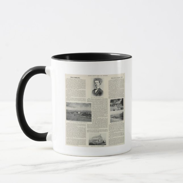 Healdsburg, Kalifornien Tasse (Links)