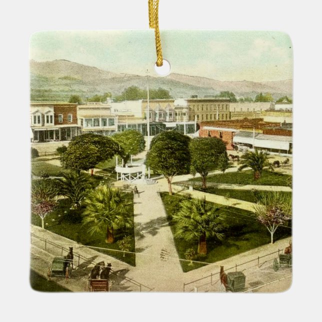 Healdsburg Wedding Ornament (Vorderseite)