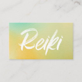*~* Healing Energy Reiki Master Reiki Practitioner Visitenkarte