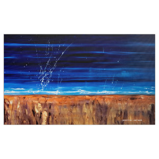 HEALING FARBE Mehrzweckstoff in der Blues Calming Stoff