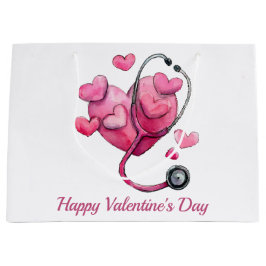 Healing Hearts Valentine Design Große Geschenktüte