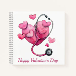 Healing Hearts Valentine Design Notizbuch
