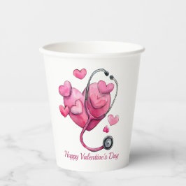 Healing Hearts Valentine Design Pappbecher