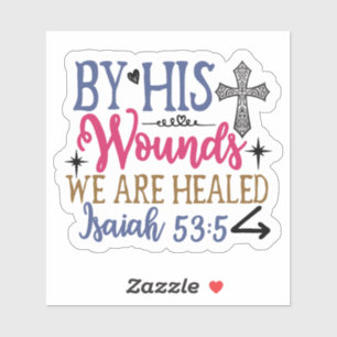 Healing & Hope Bibel Verse Sticker