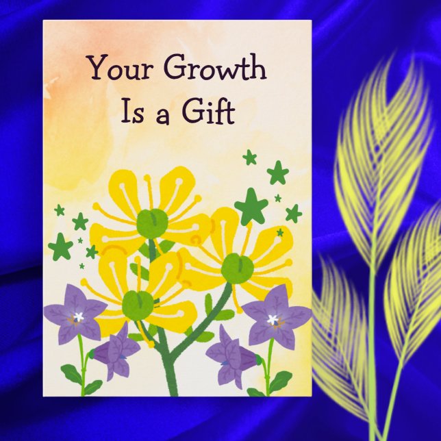 Healing Journey Card – Therapist Appreciation  Dankeskarte (Von Creator hochgeladen)