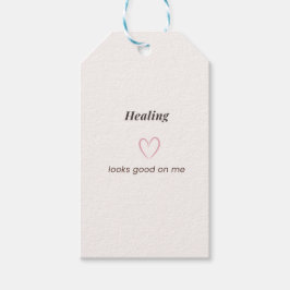 Healing Looks Good On Me Aesthetic Quote Geschenkanhänger