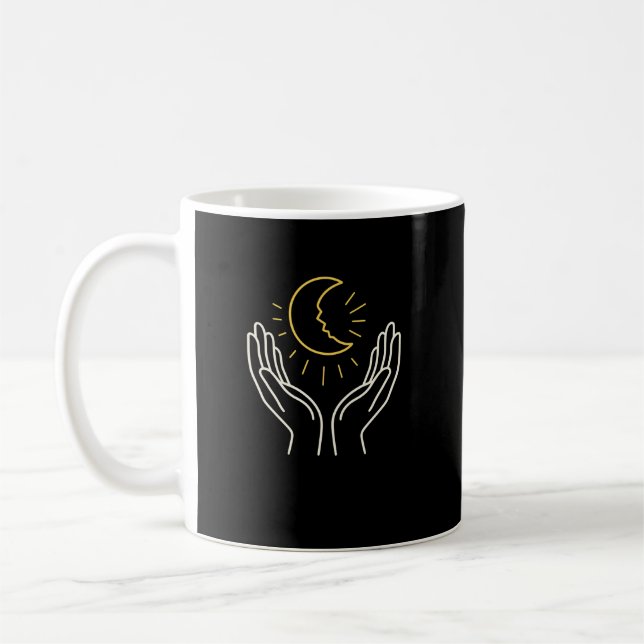 Healing Moon in Hands • Emotional Recovery & Inner Kaffeetasse (Links)