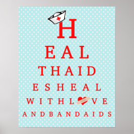 Health Aide Office Decor Poster