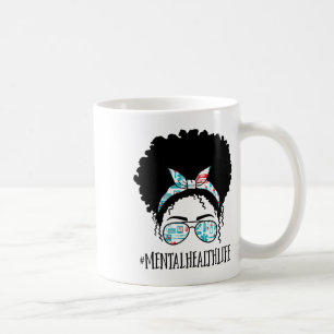 Health Black Afro Messy Bun Crew Afry American Kaffeetasse