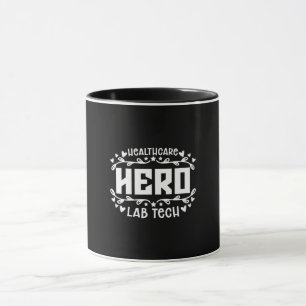 Health Care Hero Labrador Tech Labortechniker Tasse