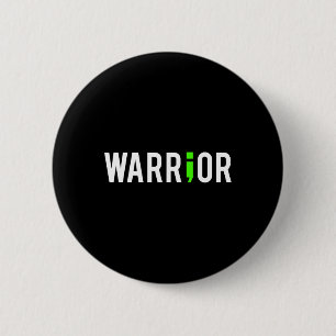 Health Semi Colon Warrior Design Geschenk für Unte Button