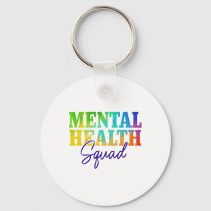 Health Squad Monat der Aufklärung über psychische  Schlüsselanhänger