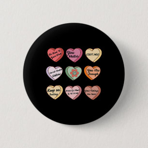 Health Valentines - Berater für psychische Gesundh Button