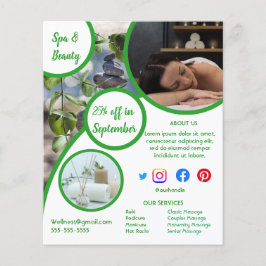 Health Wellness-Center Poster Flyer Wellness Cente