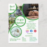 Health Wellness-Center Poster Flyer Wellness Cente