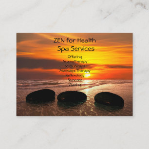 Health Wellness-Center Services Business Cards Visitenkarte