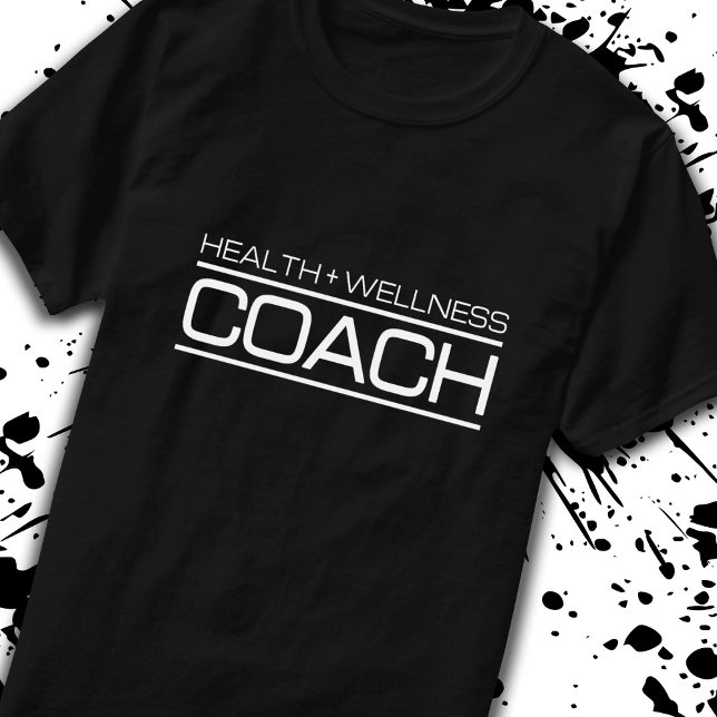 Health Wellness Coach Fitness Personal Trainer Fit T-Shirt (Von Creator hochgeladen)