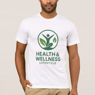 Health & Wellness Lifestyle-Logo   Fitness T-Shirt