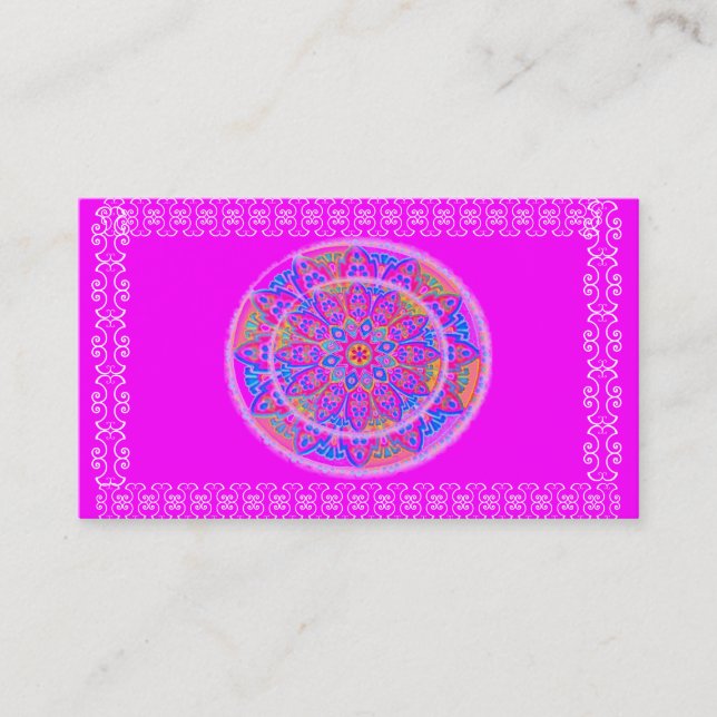 Health Wellness Spa Yoga Business Card Visitenkarte (Vorderseite)