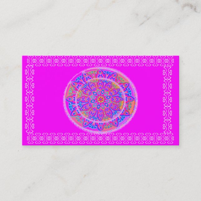 Health Wellness Spa Yoga Business Card Visitenkarte (Vorderseite)